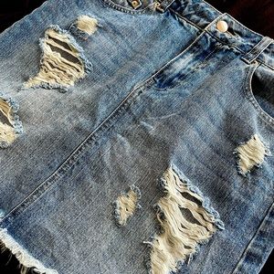 Jean Skirt